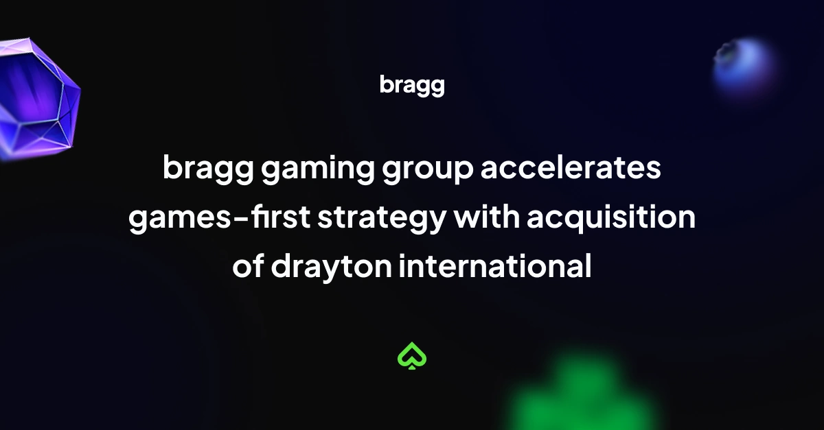 Oryx Gaming — Bragg Gaming Group renforce sa stratégie avec Drayton