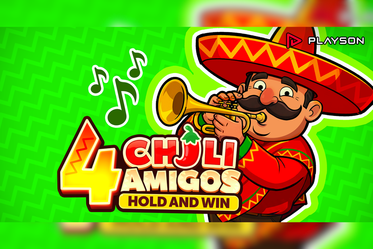 4 Chili Amigos — 4 Chili Amigos : Hold and Win avec mécanique Piñata