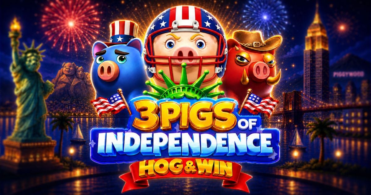 3 Pigs of Independence Hog & Win — Gaming Corps lance 3 Pigs of Independence Hog & Win