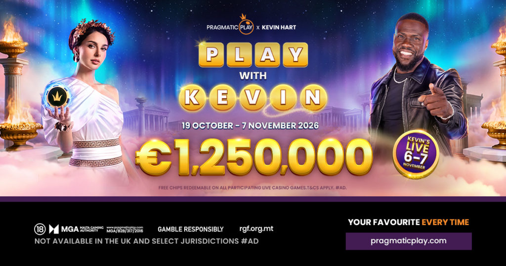 Kevin Hart Live — Pragmatic Play lance une promotion monstre pour Kevin Hart Live