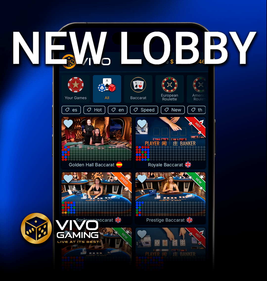 Vivo Gaming — Vivo Gaming révolutionne son interface de jeu