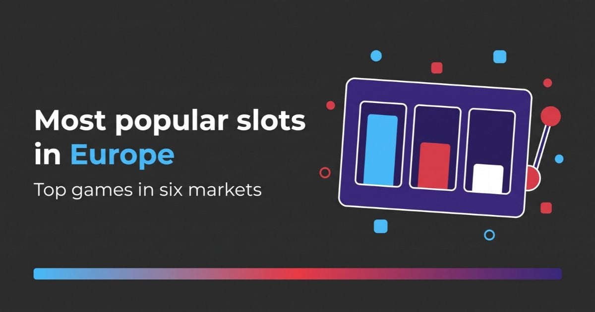 European Gaming — Les machines à sous les plus populaires en Europe